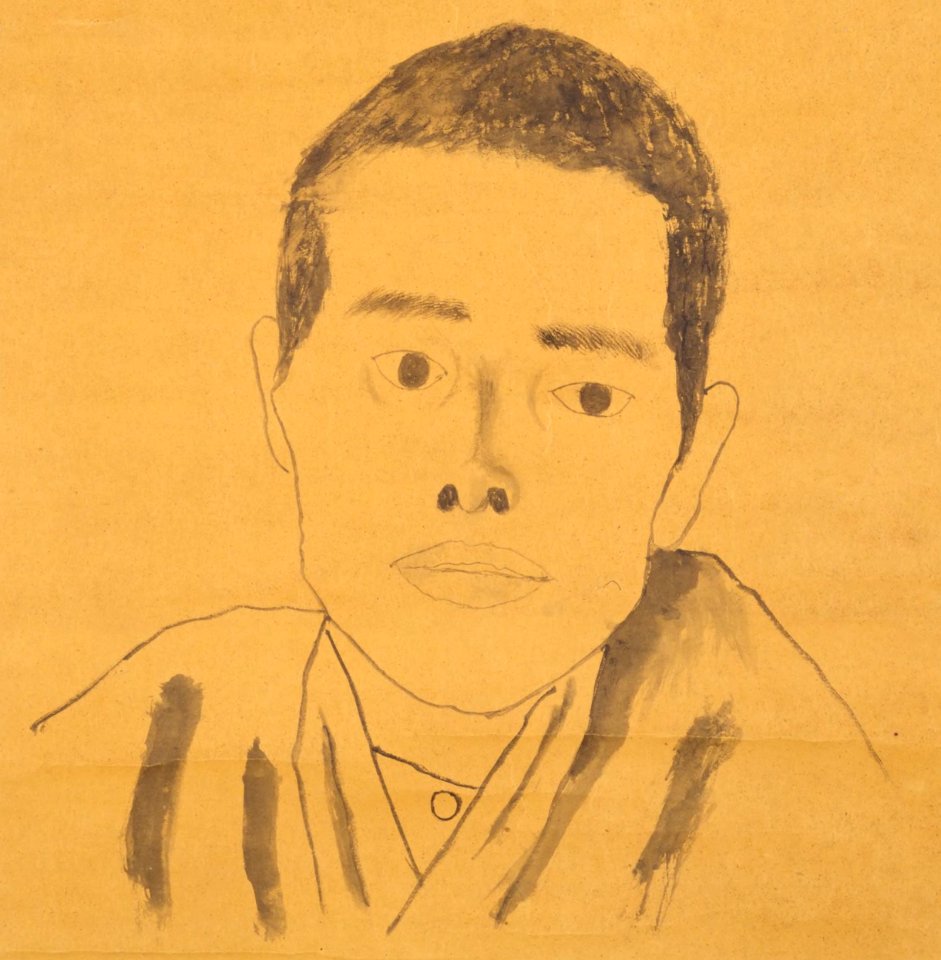 Self-portrait of Masaoka Shiki, NDL