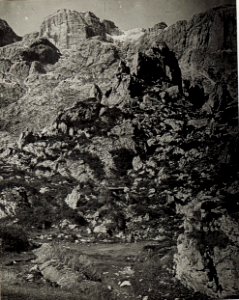Sellagruppe, zweite Linie oberhalb Campolungo. (BildID 15579061)