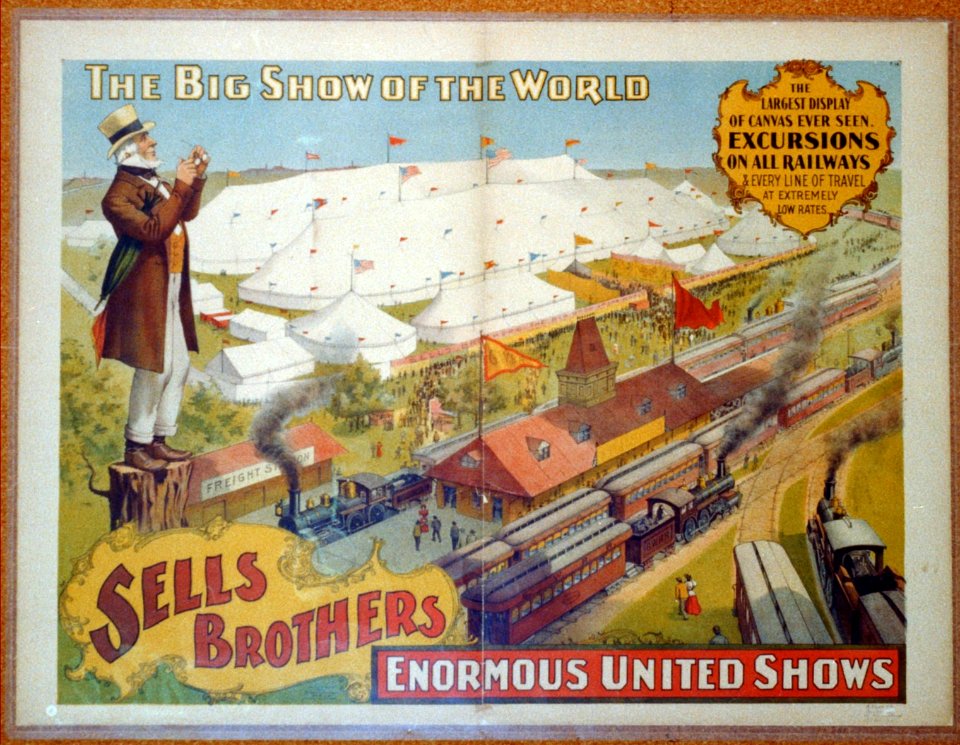 Sells Brothers Enormous United Shows ... The big show of the world ... LCCN2002719023