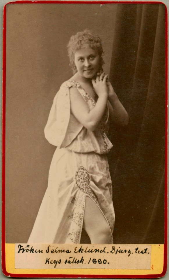 Selma Eklund, rollporträtt - SMV - H2 180