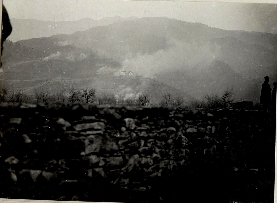 Selva bei Levico. Hauptübung des Sturmbataillons. (BildID 15640531)