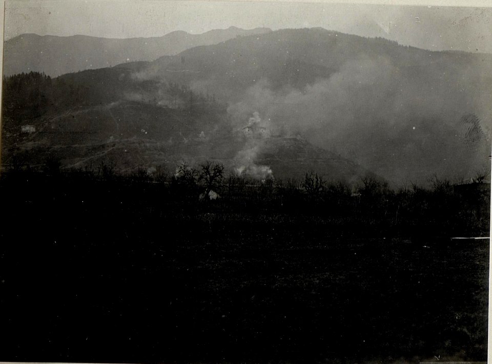 Selva bei Levico. Hauptübung des Sturmbataillons. (BildID 15640523)