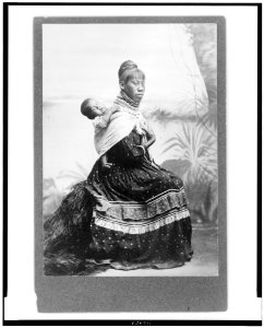 Seminole squaw and child LCCN95505787 photo