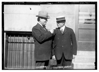 Sen. Borah and Frank Londen LCCN2014687094