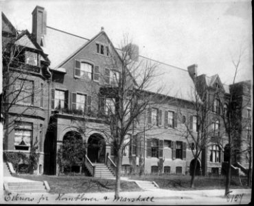 Sen. John Sherman's house, Mass. Ave. near 17th St., N.W. LCCN2001698396