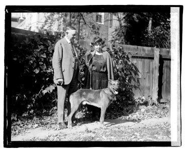 Senator & Mrs. Underwood LOC npcc.05213