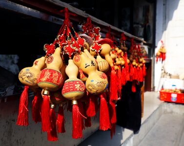 Festival lantern market photo