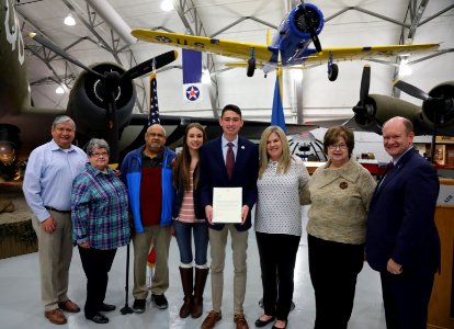 Senator Coons surprises Delaware students with service academy nominations (49230479113)
