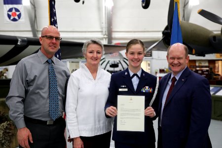 Senator Coons surprises Delaware students with service academy nominations (49230479893)
