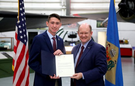 Senator Coons surprises Delaware students with service academy nominations (49231179282)