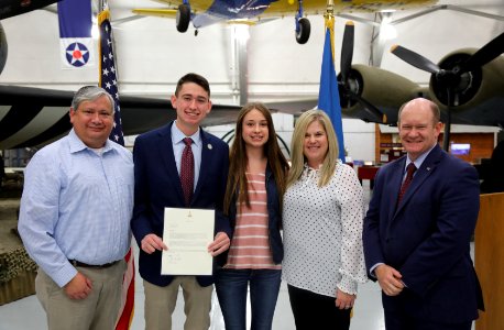 Senator Coons surprises Delaware students with service academy nominations (49231174467)