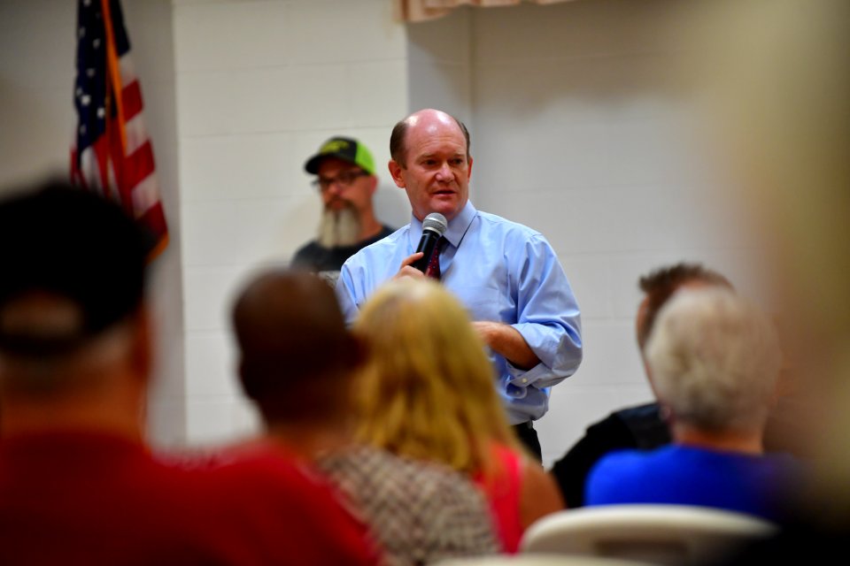 Senator Coons' Milford Town Hall (48711097281)