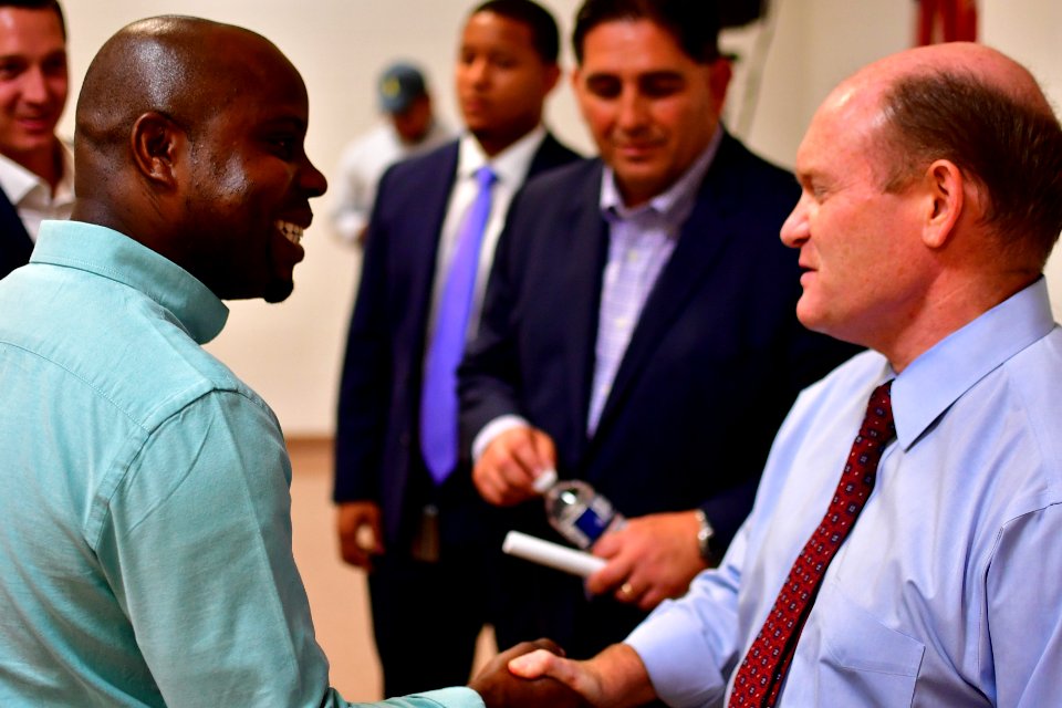 Senator Coons' Milford Town Hall (48711084391)