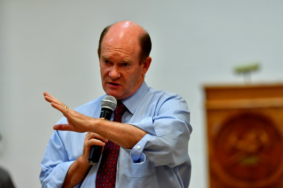 Senator Coons' Milford Town Hall (48711258557)