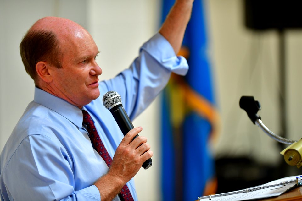 Senator Coons' Milford Town Hall (48711103551)