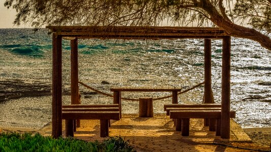 Sunlight sea ammos tou kampouri beach