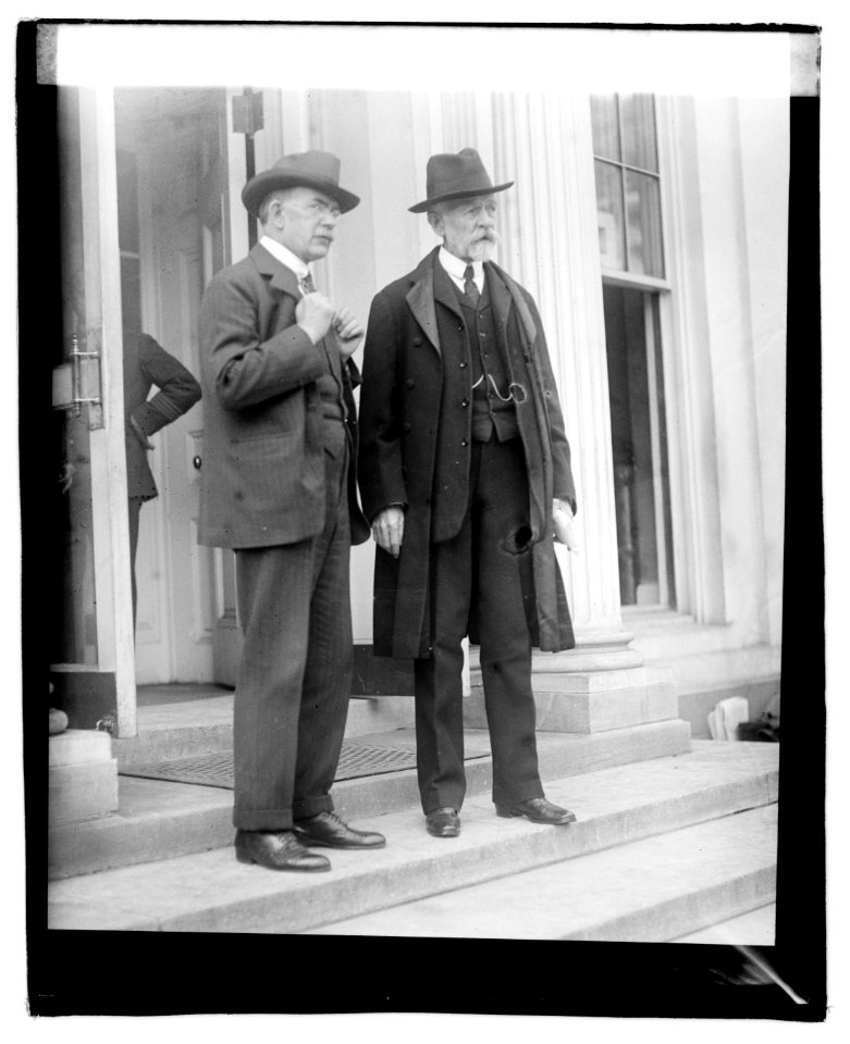 Senator Lodge at White House LOC npcc.03668