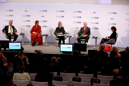 Senator Lindsey Graham takes part in the panel discussion Multilateralism in a Changing International Order (49557195497) photo