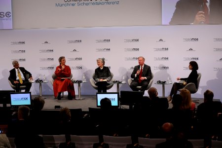 Senator Lindsey Graham takes part in the panel discussion Multilateralism in a Changing International Order (49556461873) photo