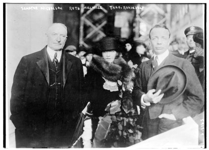 Senator Nicholson, Ruth Melville, Theo. Roosevelt (Jr.) LCCN2014712240