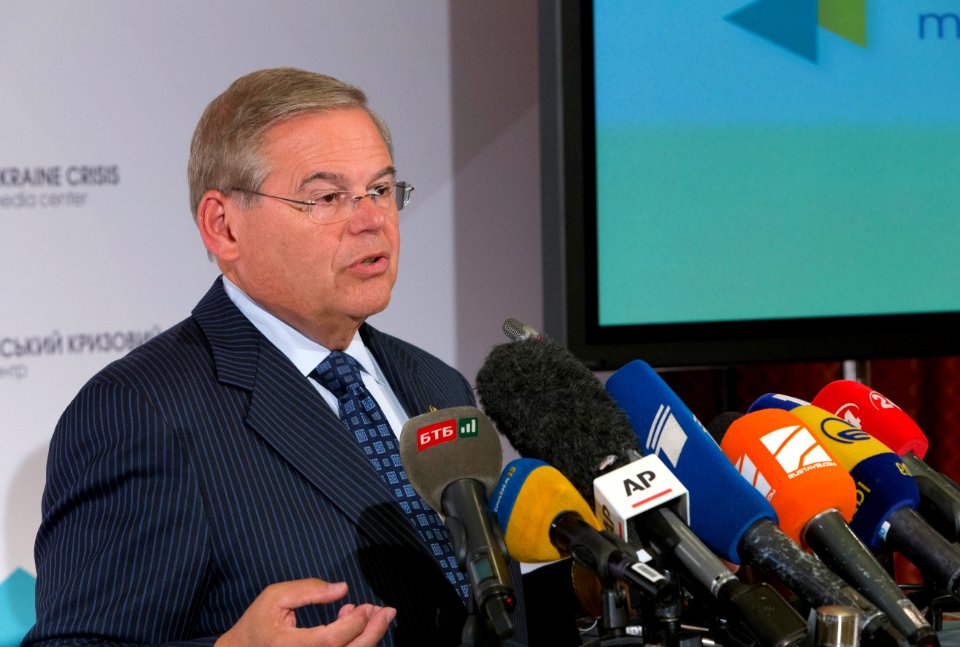 Senator Robert Menendez, CODEL, Kyiv, Ukraine, Sept. 1, 2014 (14929178339)