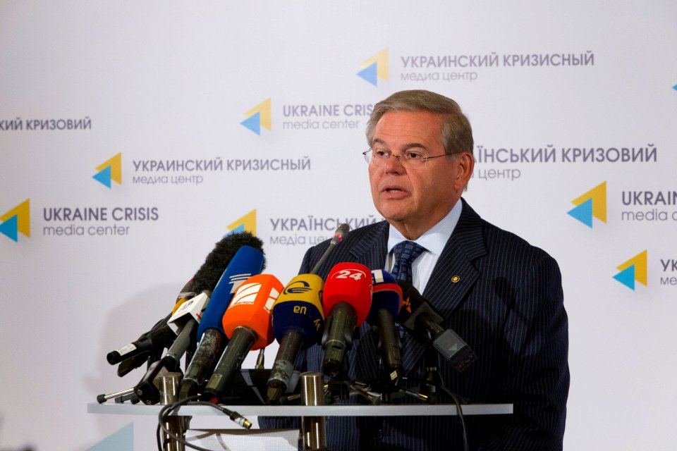Senator Robert Menendez, CODEL, Kyiv, Ukraine, Sept. 1, 2014 (15112868881)