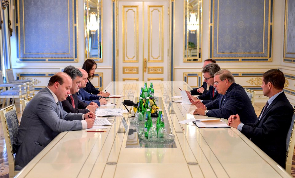 Senator Robert Menendez, CODEL, Kyiv, Ukraine, Sept. 1, 2014 (14929310747)