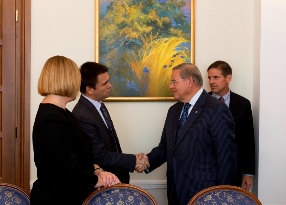 Senator Robert Menendez, CODEL, Kyiv, Ukraine, Sept. 1, 2014 (15092883386)