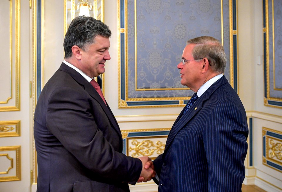Senator Robert Menendez, CODEL, Kyiv, Ukraine, Sept. 1, 2014 (15115867195)