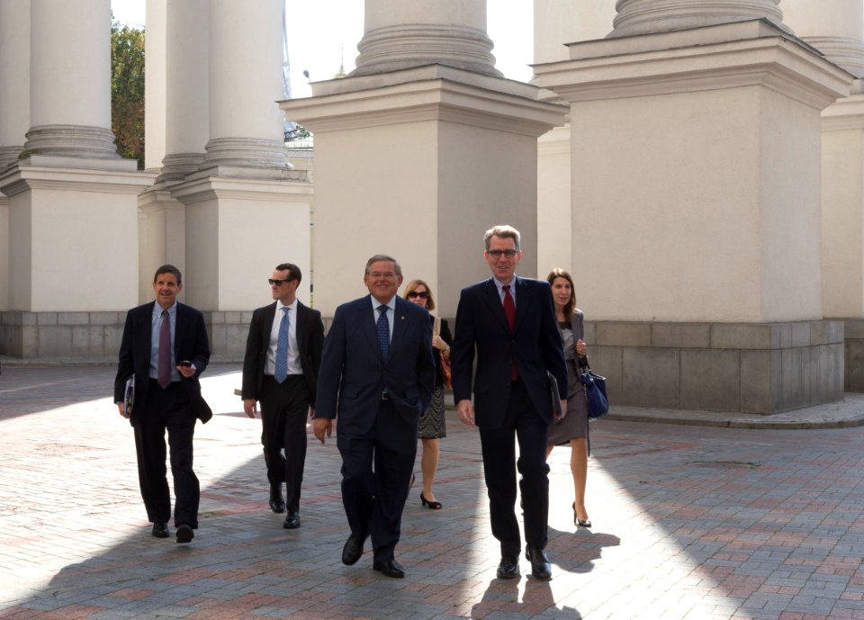 Senator Robert Menendez, CODEL, Kyiv, Ukraine, Sept. 1, 2014 (15115877075)