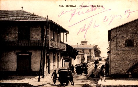 Senegal - Rufisque - Rue Lebon