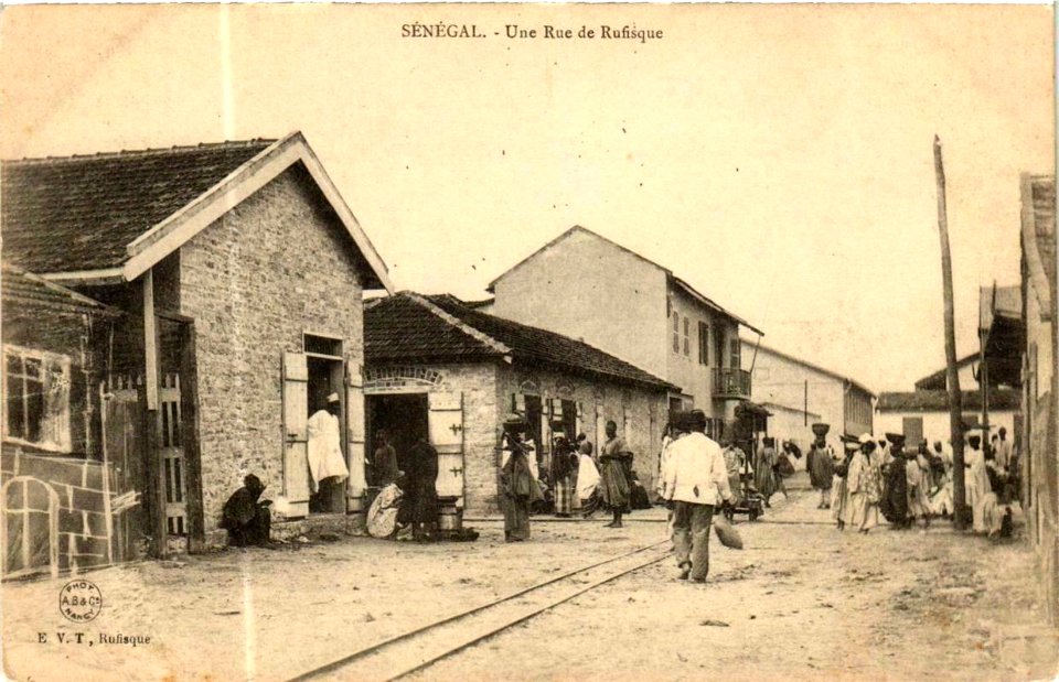 Senegal - Une Rue de Rufisque (E.V.T. Rufisque)