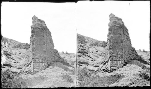 Sentinel Rock, mouth of Echo Canyon. Summit County, Utah - NARA - 517325