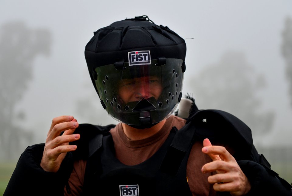 Sentry reaction force training 150312-N-JN664-021