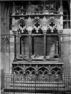 Sepulchral Monument of King Casimir the Great (Cracow - Lepszy, page 113 crop)