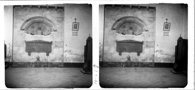 Sepulcre del general Castaños a la Casa de la Caritat de Valls