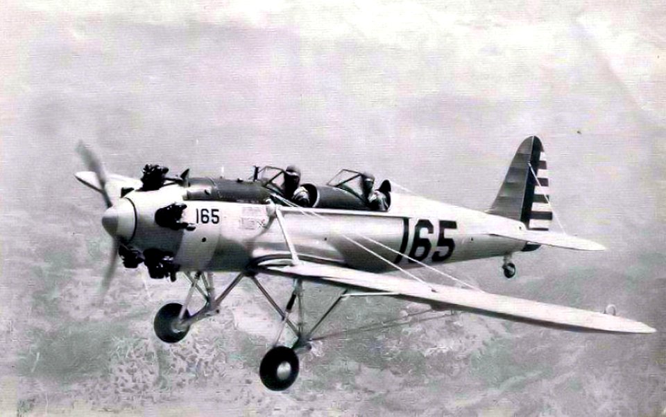 Sequoia Field - Ryan PT-22 in flight