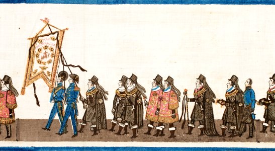 Serafimerordensbaner, rikshärolder - Livrustkammaren - 108765
