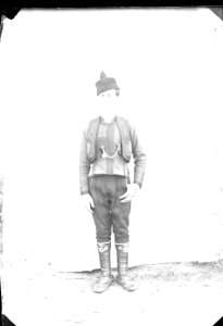 Serbian male dress, Fran Vesel