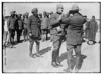 Serbian Colonel at Salonica LCCN2014704940