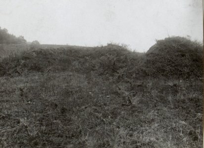 Serbischer Geschützstand am Sanac in der obersten Serpentine nördlich von Drobnjaci (BildID 15660812)
