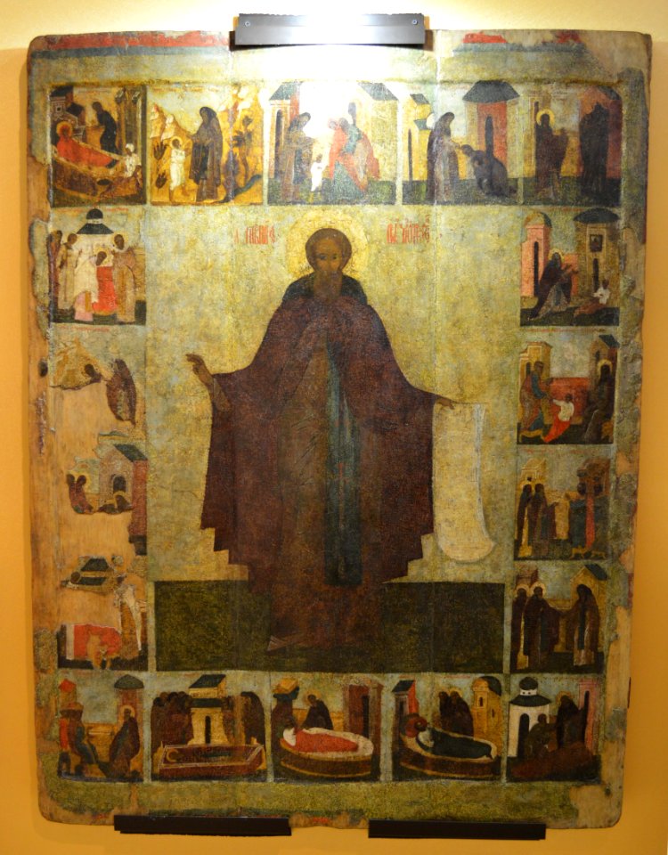 Sergius of Radonezh begin of 16c SPMZ