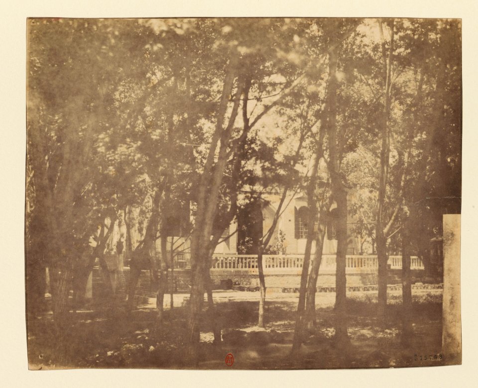 Serghoudeh, campement des Russes maison de campagne de l'ambassadeur de Russie, environs de Téhéran