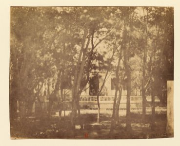 Serghoudeh, campement des Russes maison de campagne de l'ambassadeur de Russie, environs de Téhéran
