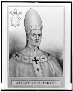 Sergius I PP Syrus LCCN98506615