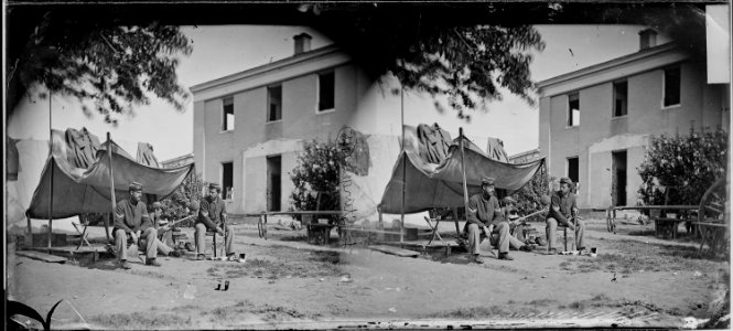 Sergt. F. Sturgis and group - NARA - 529562