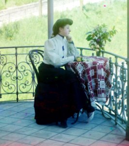 Sergey Prokudin-Gorsky, In Italy (cropped)