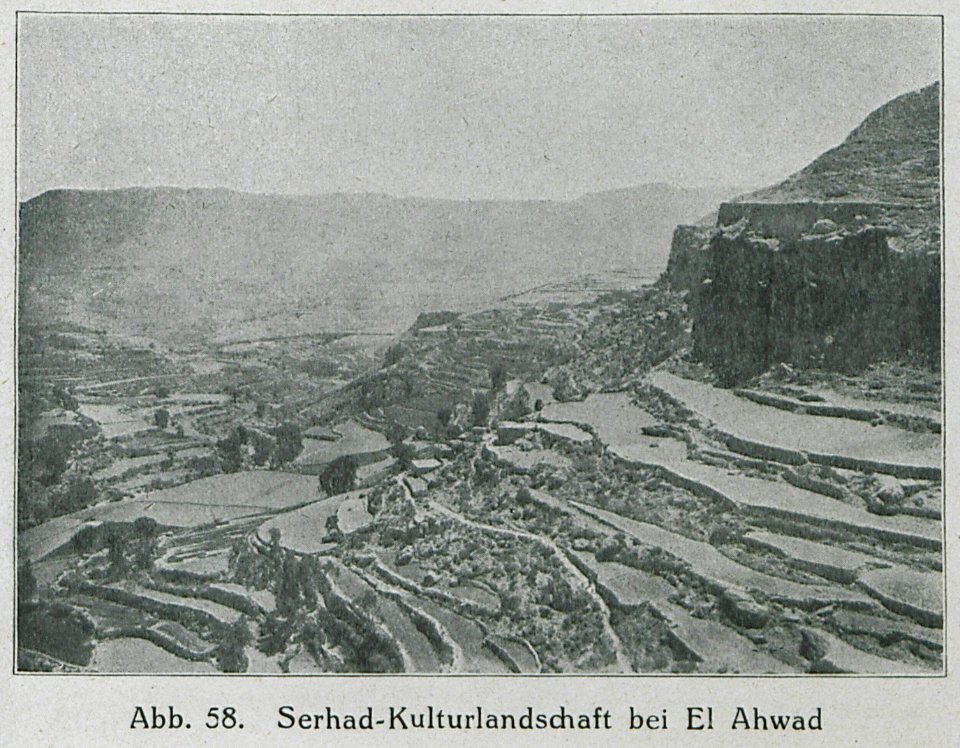 Serhad-Kulturlandschaft bei El Ahwad - Banse Ewald - 1919