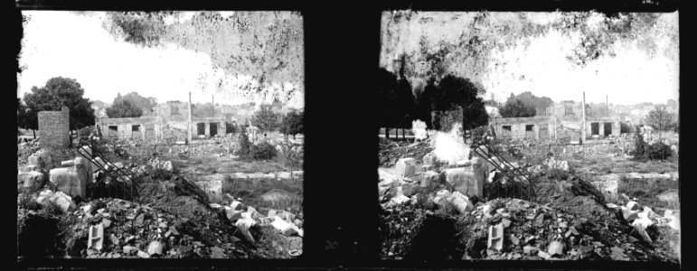 Sermaize. Ruines. 23-08-15 - Fonds Berthelé - 49Fi849