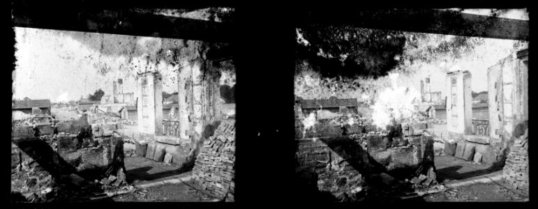 Sermaize. Ruines. 23-08-15 - Fonds Berthelé - 49Fi854
